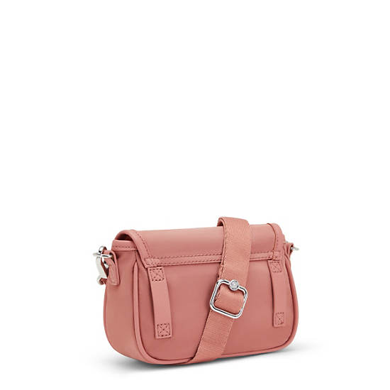 Kipling Inaki Small Crossbody Bag Handbag Roze | BE 1271QM